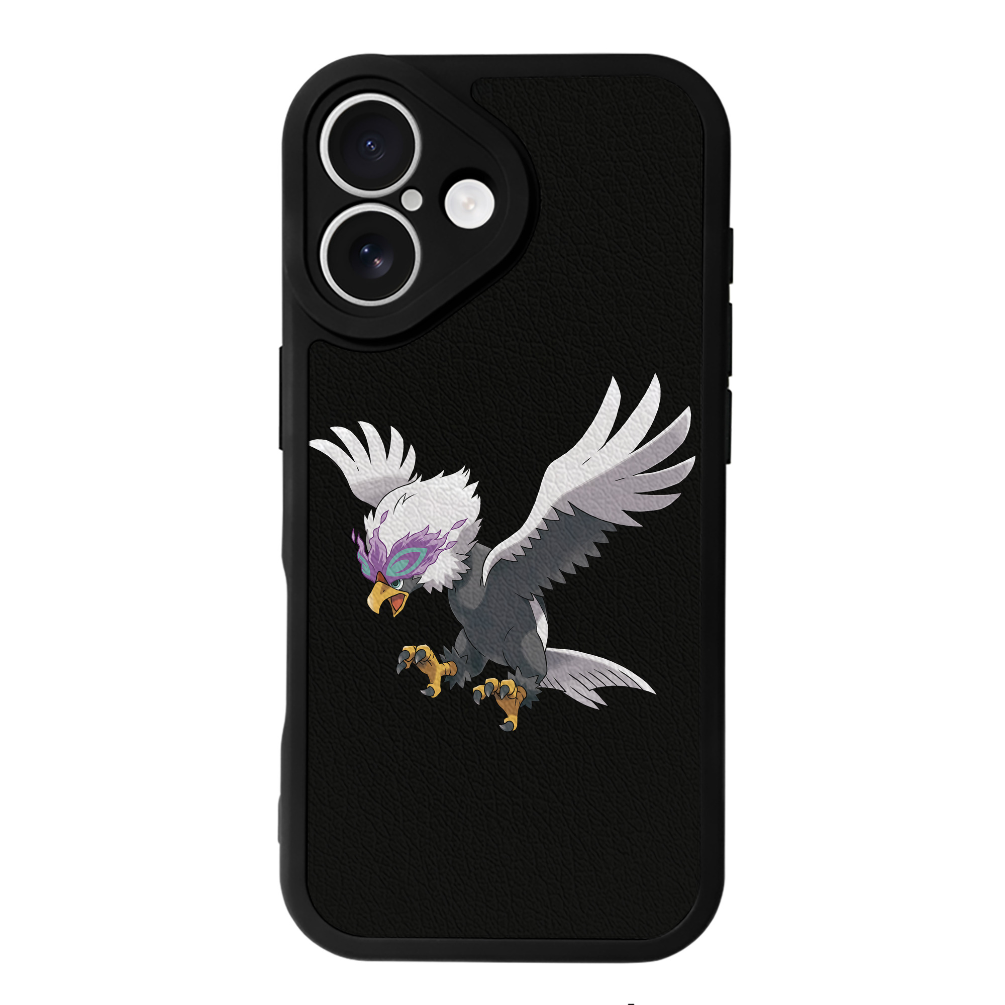 （画像用） ポケットモンスター Pokémon 【iPhone 16シリーズ対応】シリコンスマホケース（レザー調） 材質：シリコン